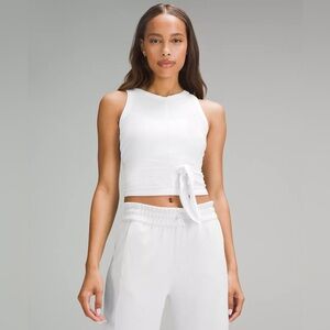Lululemon Its A Tie Tank In White Size 6